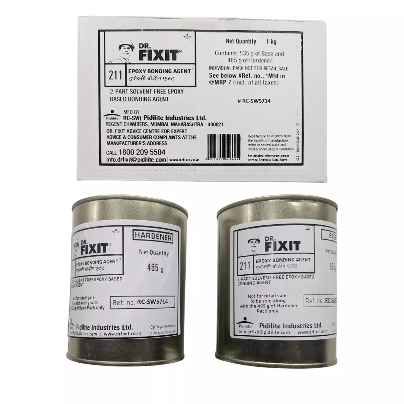 Dr Fixit 211 Epoxy Bonding Agent 1kg