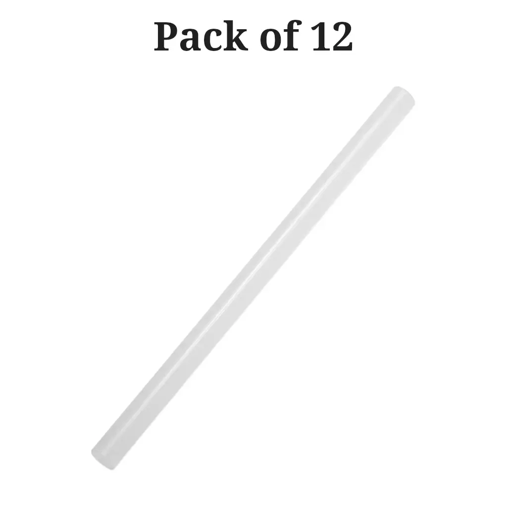 Hogert Technik Glue Stick Class A Transparent 11.2 mm Diameter and 250 mm Length, HT2C137 (Pack of 12)