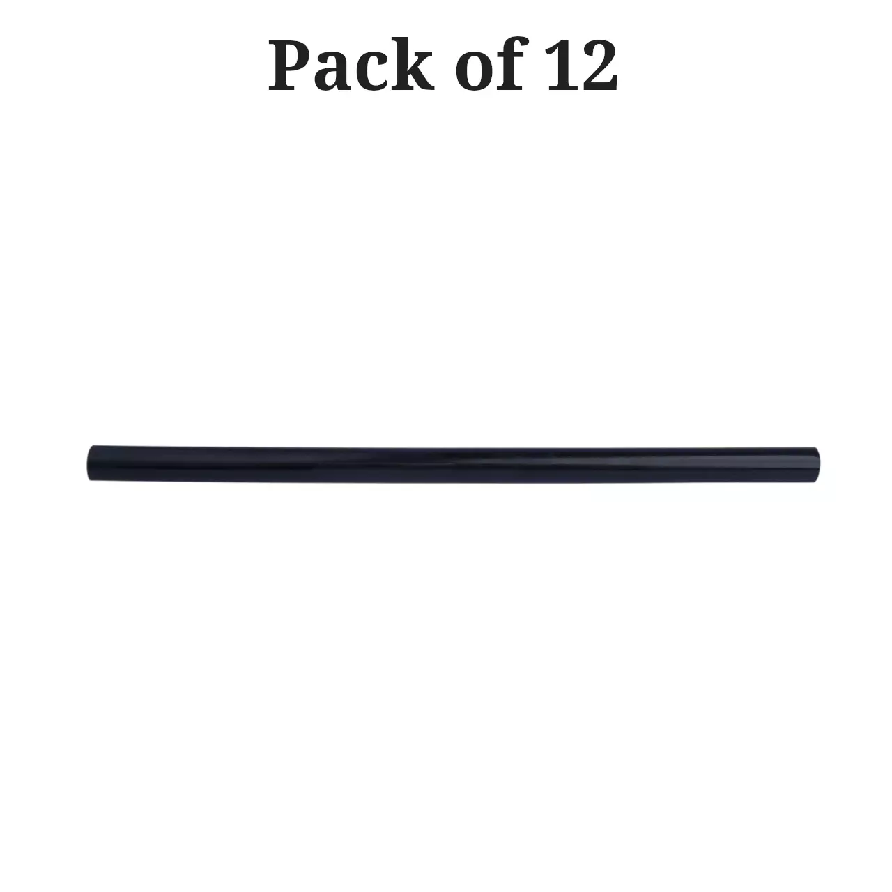 Hogert Technik Glue Stick Class A Black 11.2 mm Diameter and 250 mm Length, HT2C138 (Pack of 12)