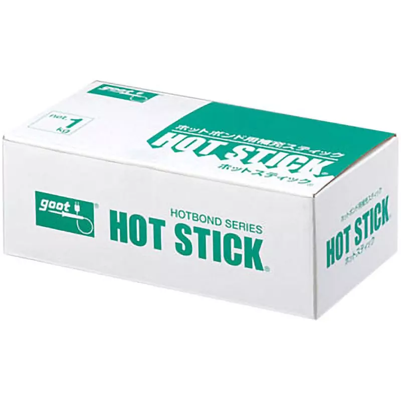 Goot Hot Stick Ethylene-Vinyl Acetate Copolymer Transparent, HB-100S-1K (Pack of 100 Pcs)