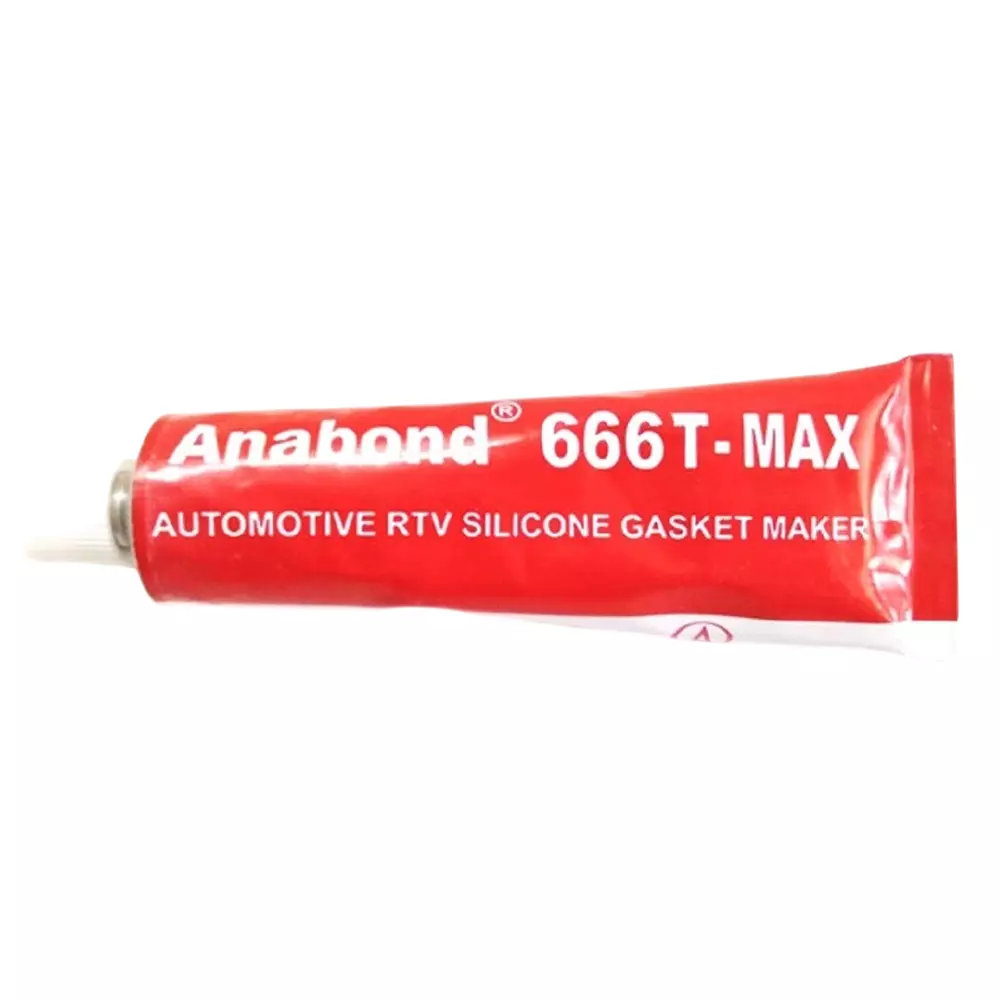 Anabond RTV Gasket Maker 100 g Tube Silicone Gel for Engine Assembly and Repairs, 666T-MAX