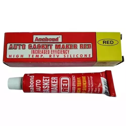 Anabond RTV Gasket Maker 15 g Tube Silicone Red Gel for Engine Assembly and Repairs