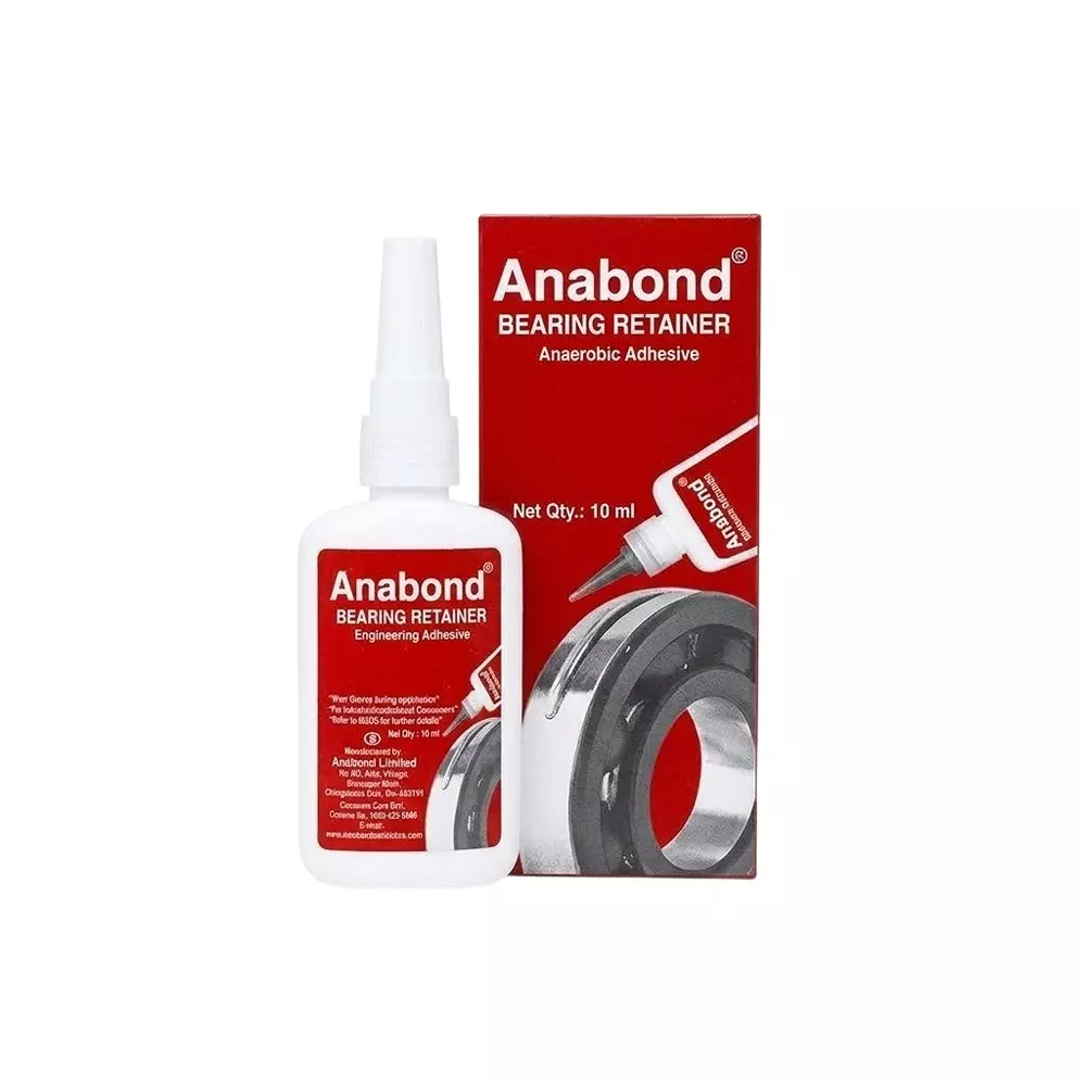 Anabond 10 ml Bearing Retainer Anaerobic Adhesive 10 - 15 Hrs Curing Time, 412