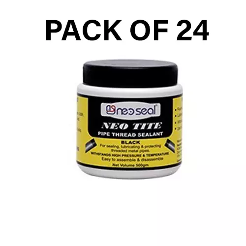 NeoSeal Neo Tite Pipe Thread Sealant Black 100 g (Pack of 24)