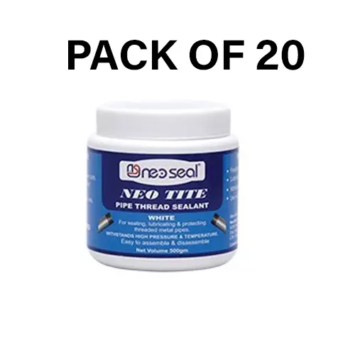 NeoSeal Neo Tite Pipe Thread Sealant White 500 g (Pack of 20)
