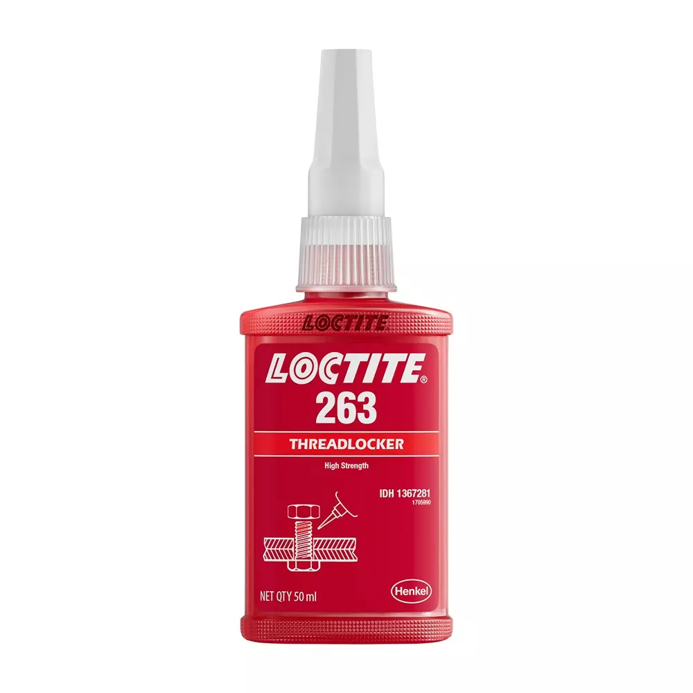 Loctite 263 Red High Strength Threadlocking Adhesive (50 ml)