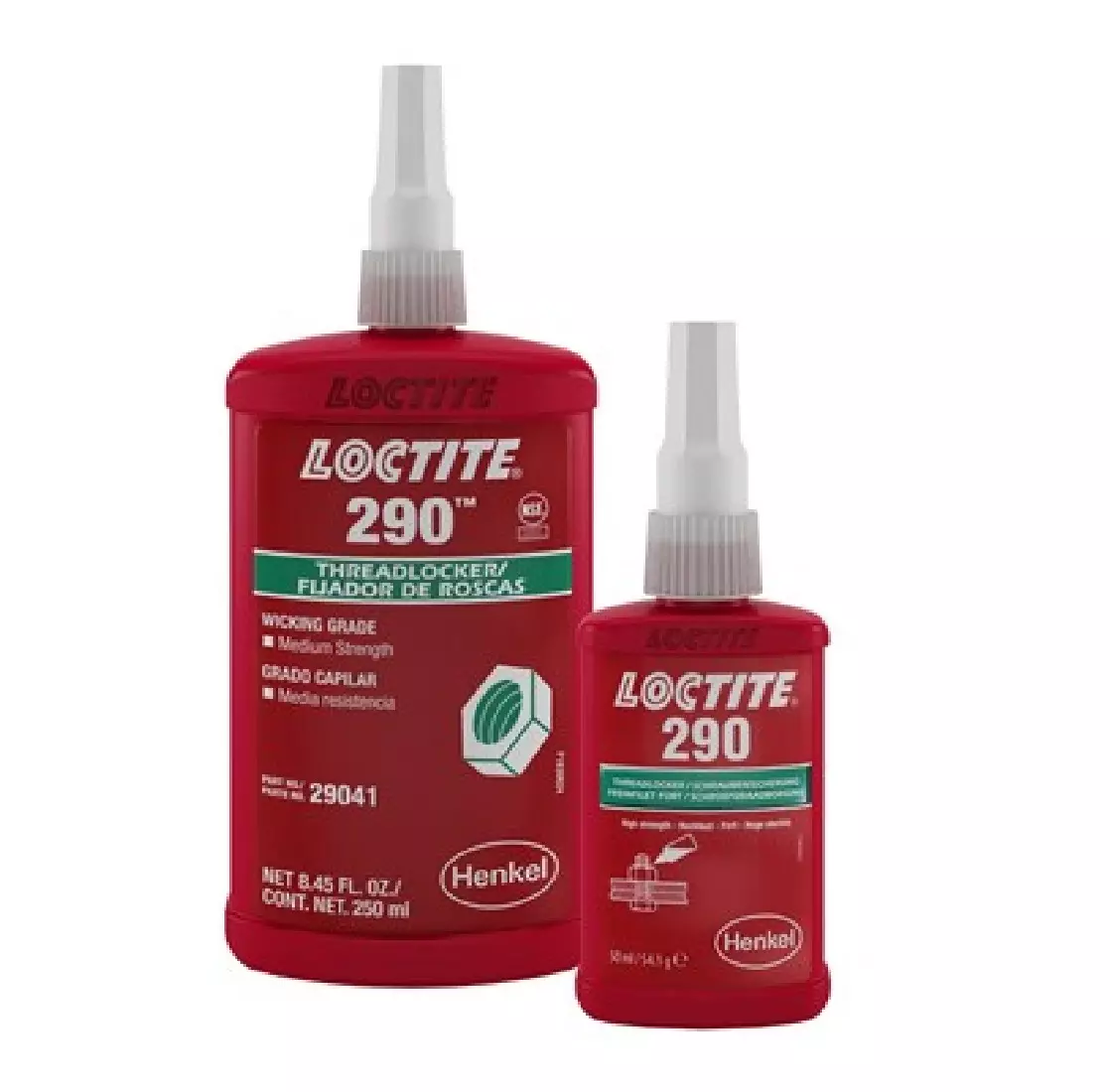 Loctite 290 Green Medium to High Strength Threadlocking Adhesive (50 ml)