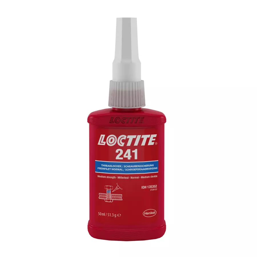 Loctite 241 Blue Medium strength Threadlocking Adhesive (50 ml)