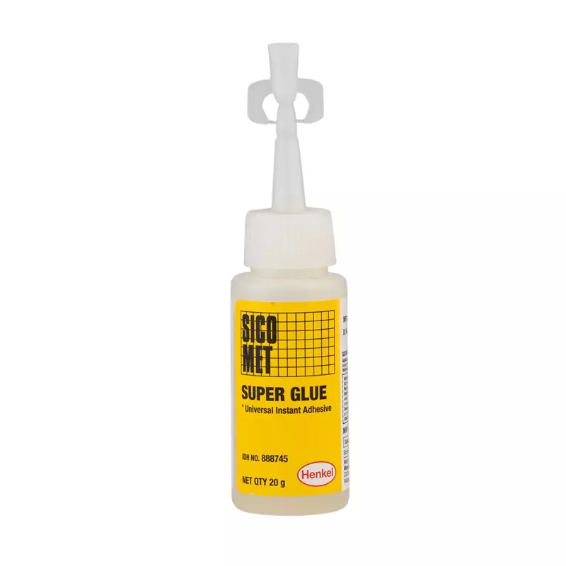 Loctite Sicomet Super Glue, Instant Bonding Adhesive Colourless (20 g