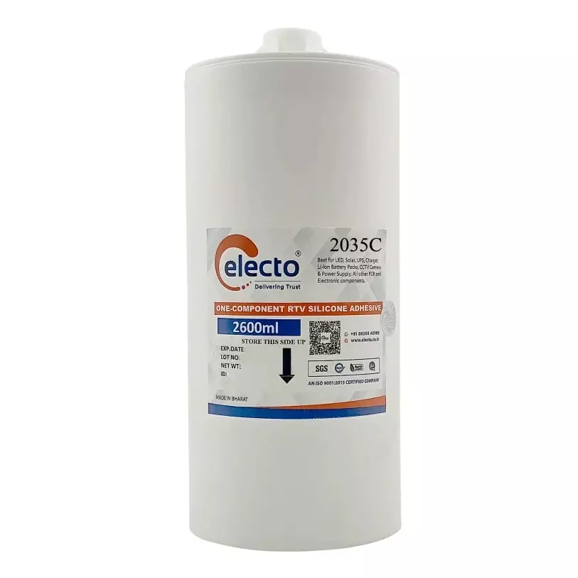 Electo 2035-C Clear White Paste Item Form 2.6 L Can Packaging Type Silicone