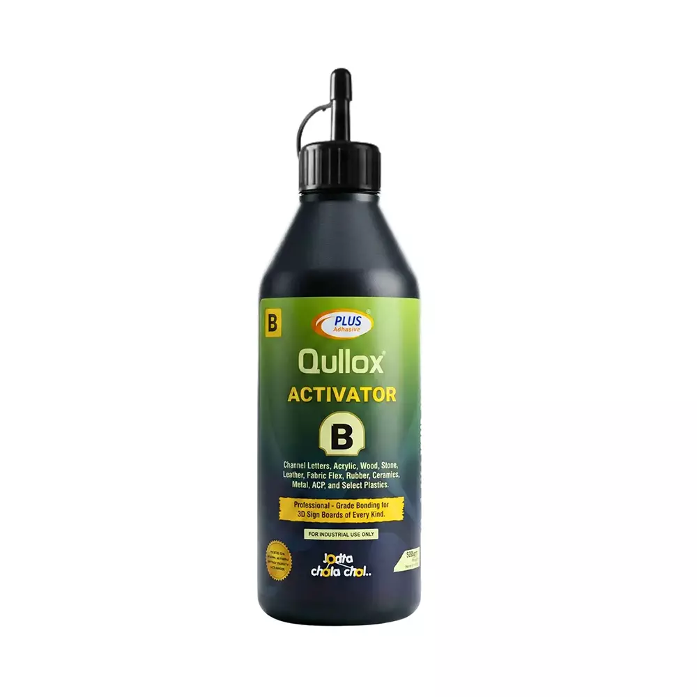 Qullox By Plus Adhesive Activator Spray B Ethynyl Cyanoacrylate 500 ml