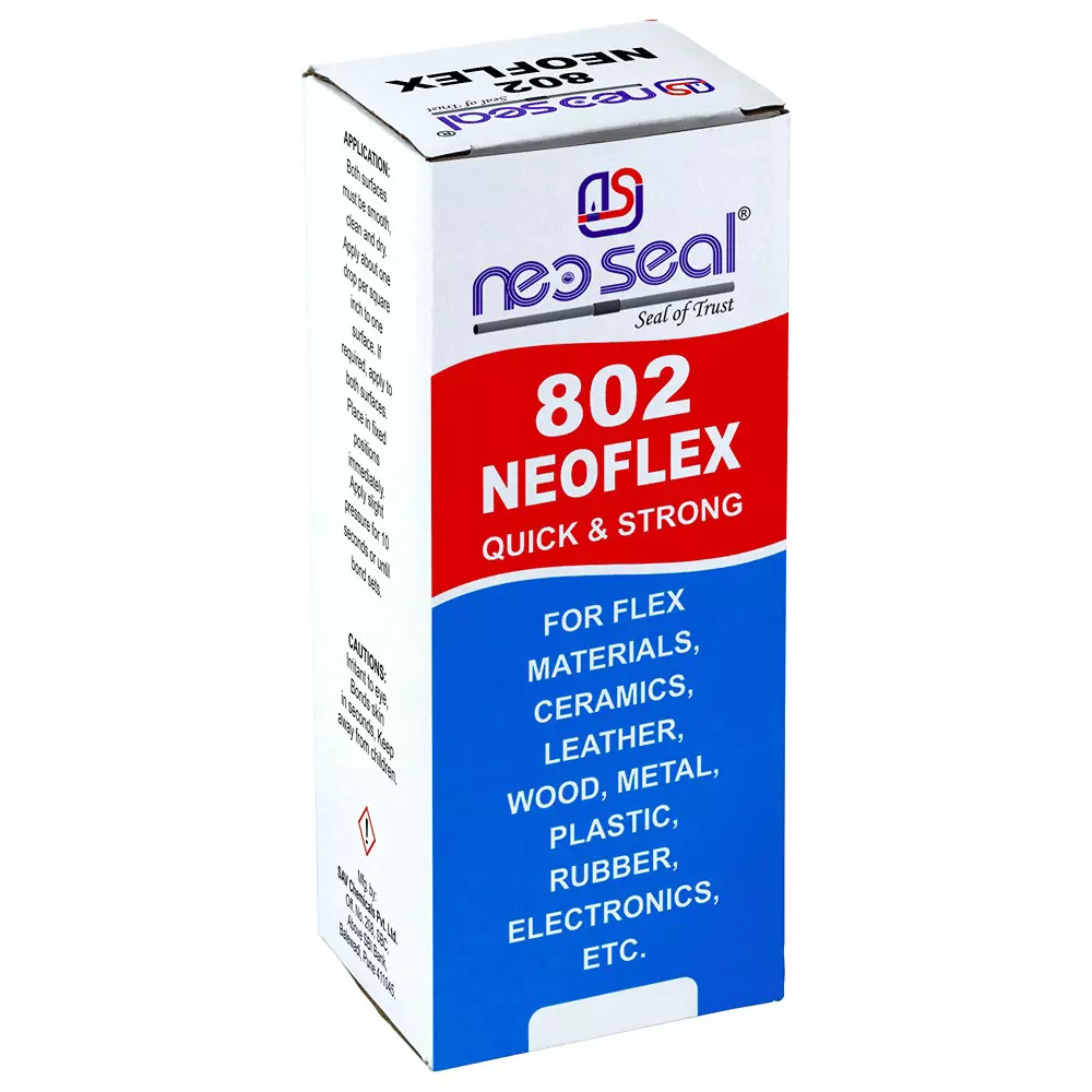 NeoSeal 802 NeoFlex Quick & Strong Cyanoacrylate Adhesive 50 g (Pack of 16)