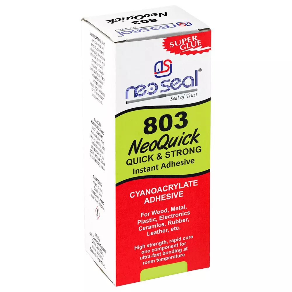 NeoSeal 803 HD NeoQuick Quick & Strong Instant Adhesive 50 g (Pack of 16)