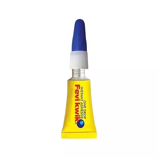 Fevikwik GP Instant Adhesive 1 g Tube for Wood, Cardboard, Plastic, Metal, Rubber etc (Pack of 600)