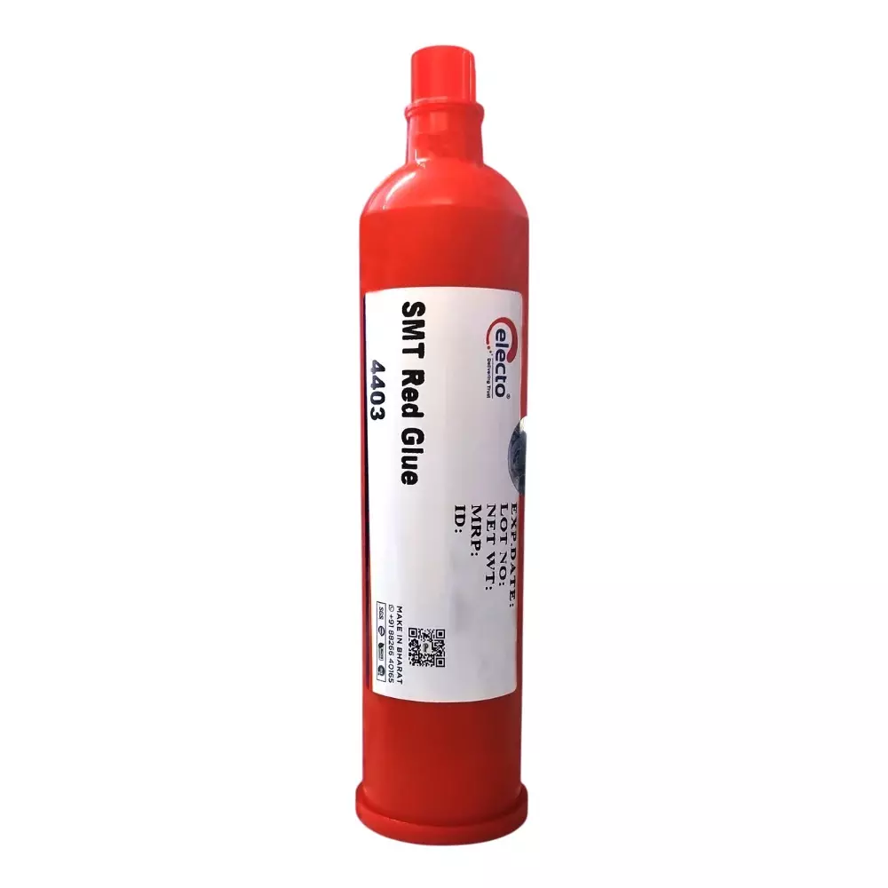 Electo 4403 SMT Glue Red Liquid Item Form 200 g Bottle Packaging Type Epoxy Resin