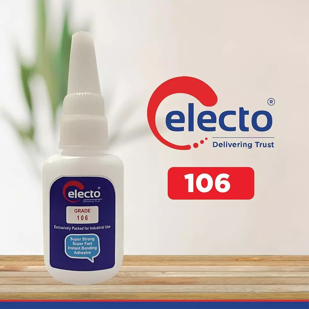 Electo 106 Bond Cyno Glue White Liquid Item Form 20 g Bottle Packaging Type Silicone
