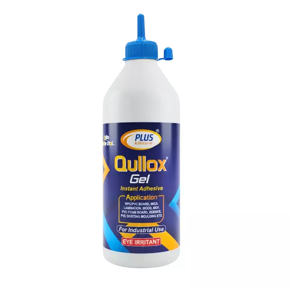 Qullox By Plus Adhesive HV Gel 1 Kg for Wood, WPC/ PVC