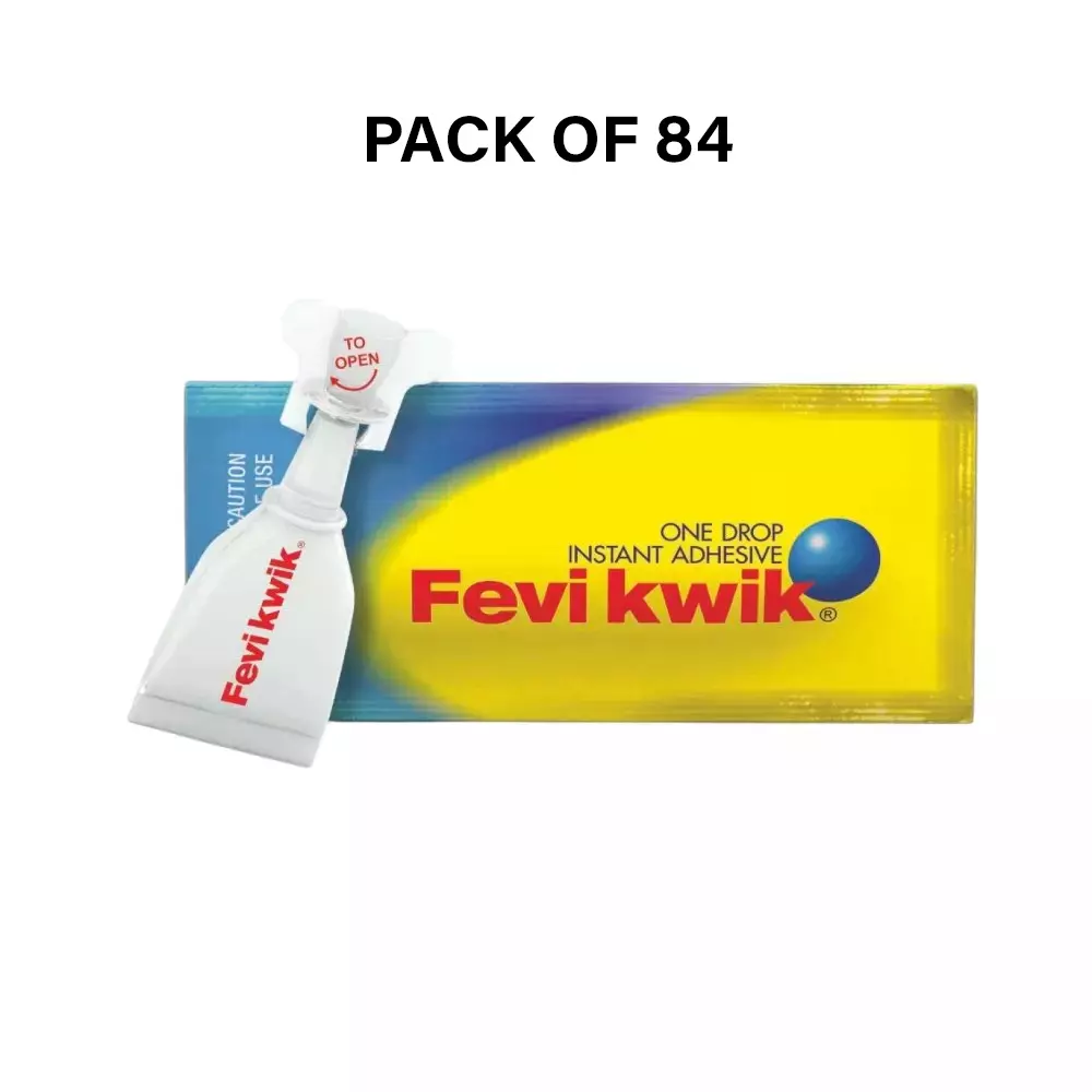 Fevikwik Instant Adhesive 450 mg (Pack of 84)