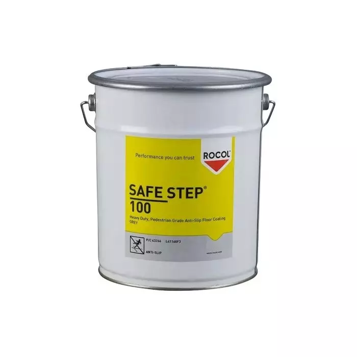 Rocol Grey Anti-Slip Flooring Epoxy Coating Solid Finish, 43266