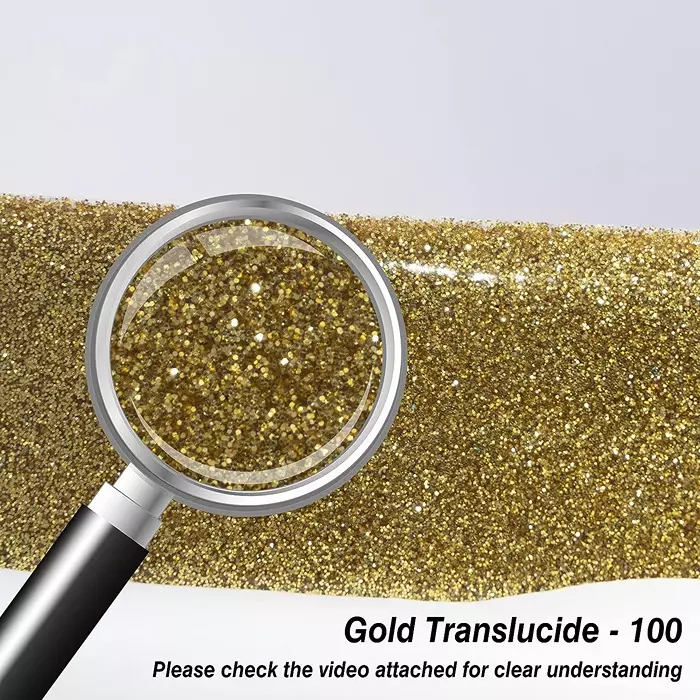 DELGON LATICARE Sparkle Tile Grout Filler Powder Golden Translucide 3.75 Kg, EG-100PS375-100