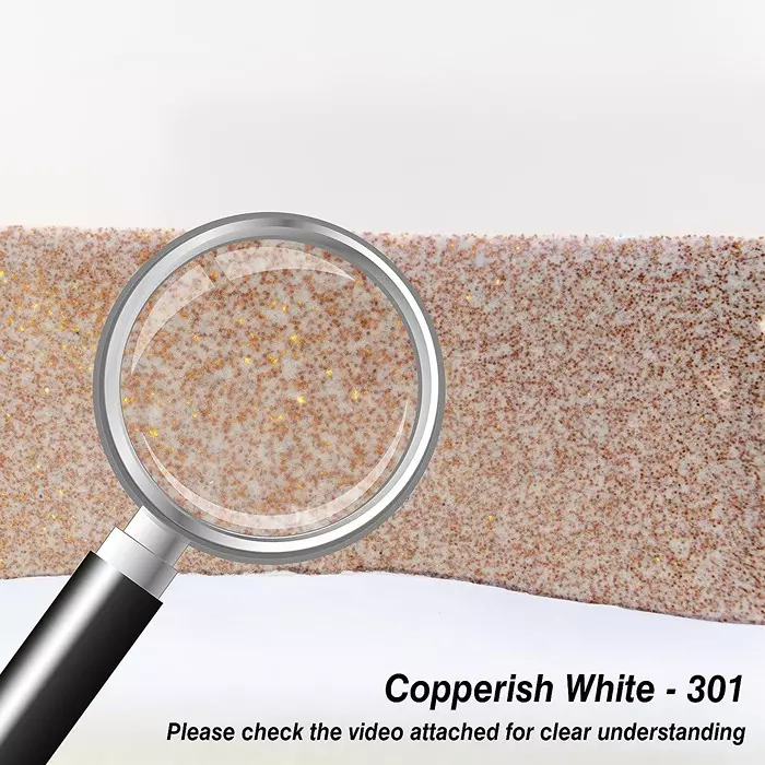 DELGON LATICARE Sparkle Tile Grout Filler Powder Copperish White 3.75 Kg, EG-100PS375-301