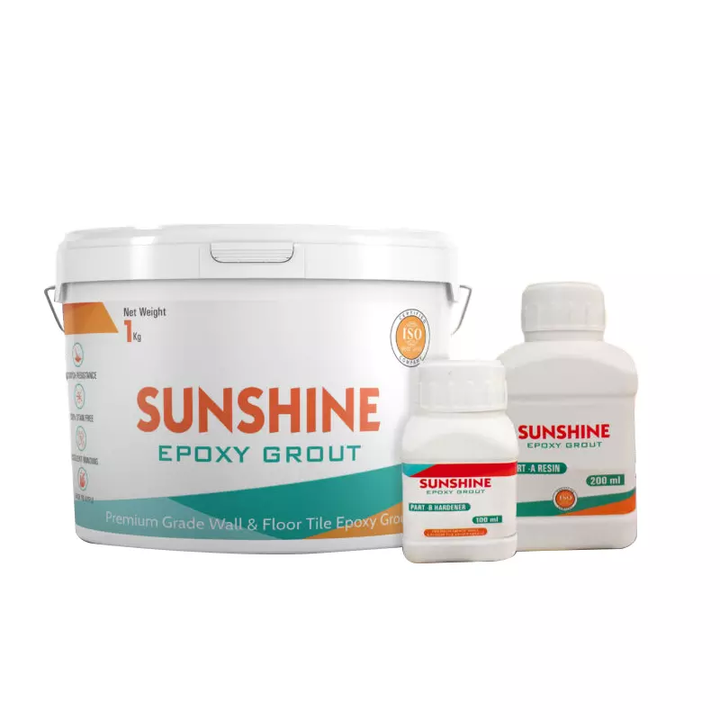 Sunshine Epoxy Tile Grout Sapphire, (1 Kg Kit)