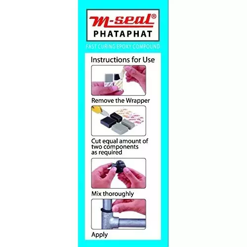 M-Seal 1 Kg Phataphat Epoxy Compound for Wood, Glass, Ceramic, Leather and Plastic (Pack of 20)