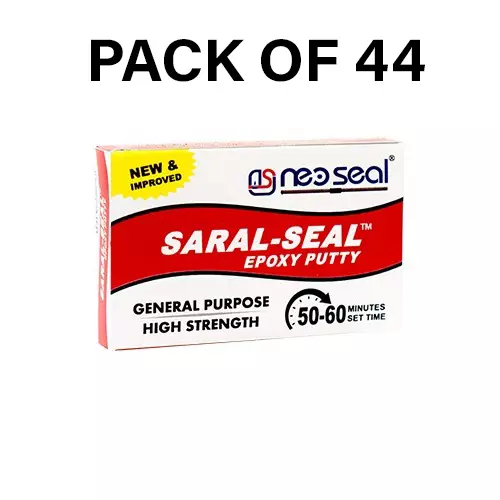 NeoSeal Saral Seal General Purpose Epoxy Putty 30 g (Pack of 44)