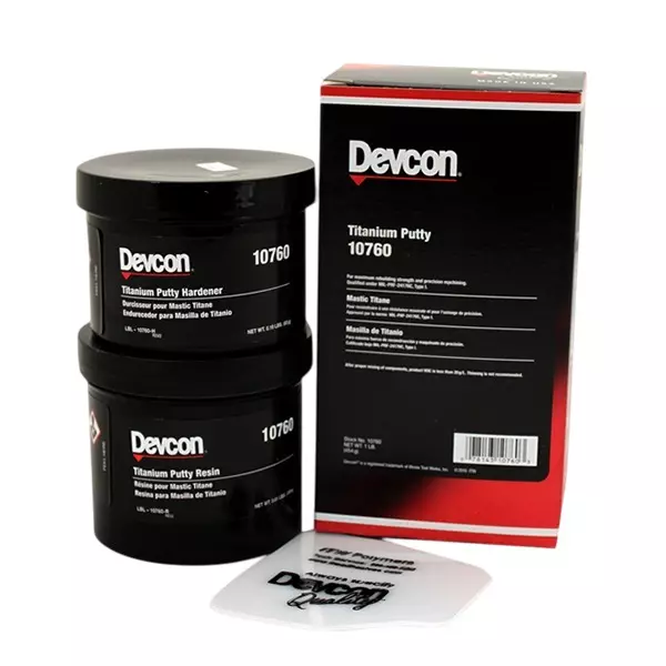 Devcon Titanium Putty 1 Kg 21 Min Open Time Grey For Industrial Use