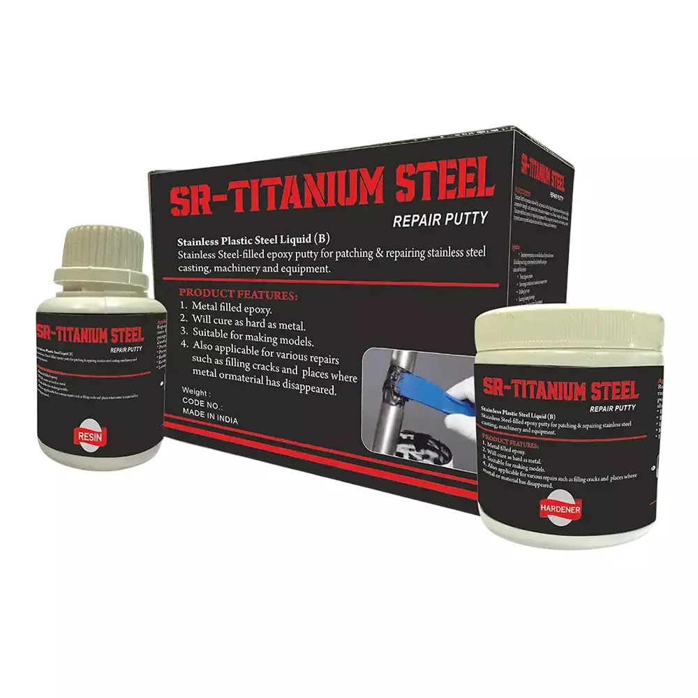 SR Titanium Steel Repair Putty (B) Liquid 1 Kg