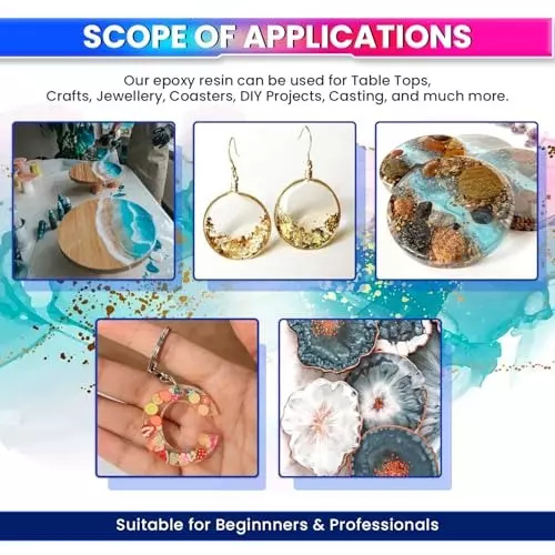 amicicare-premium-epoxy-resin-art-kit-350-ml-crystal-clear-high-gloss-resin-for-diy-crafts-uv-resistant-non-toxic