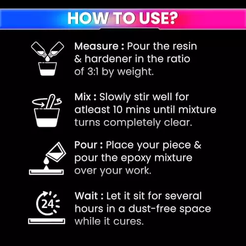 amicicare-premium-epoxy-resin-kit-150-ml-crystal-clear-high-gloss-uv-resistant-for-diy-art