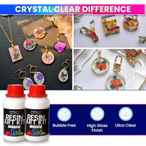 amicicare-premium-epoxy-resin-kit-150-ml-crystal-clear-high-gloss-uv-resistant-for-diy-art