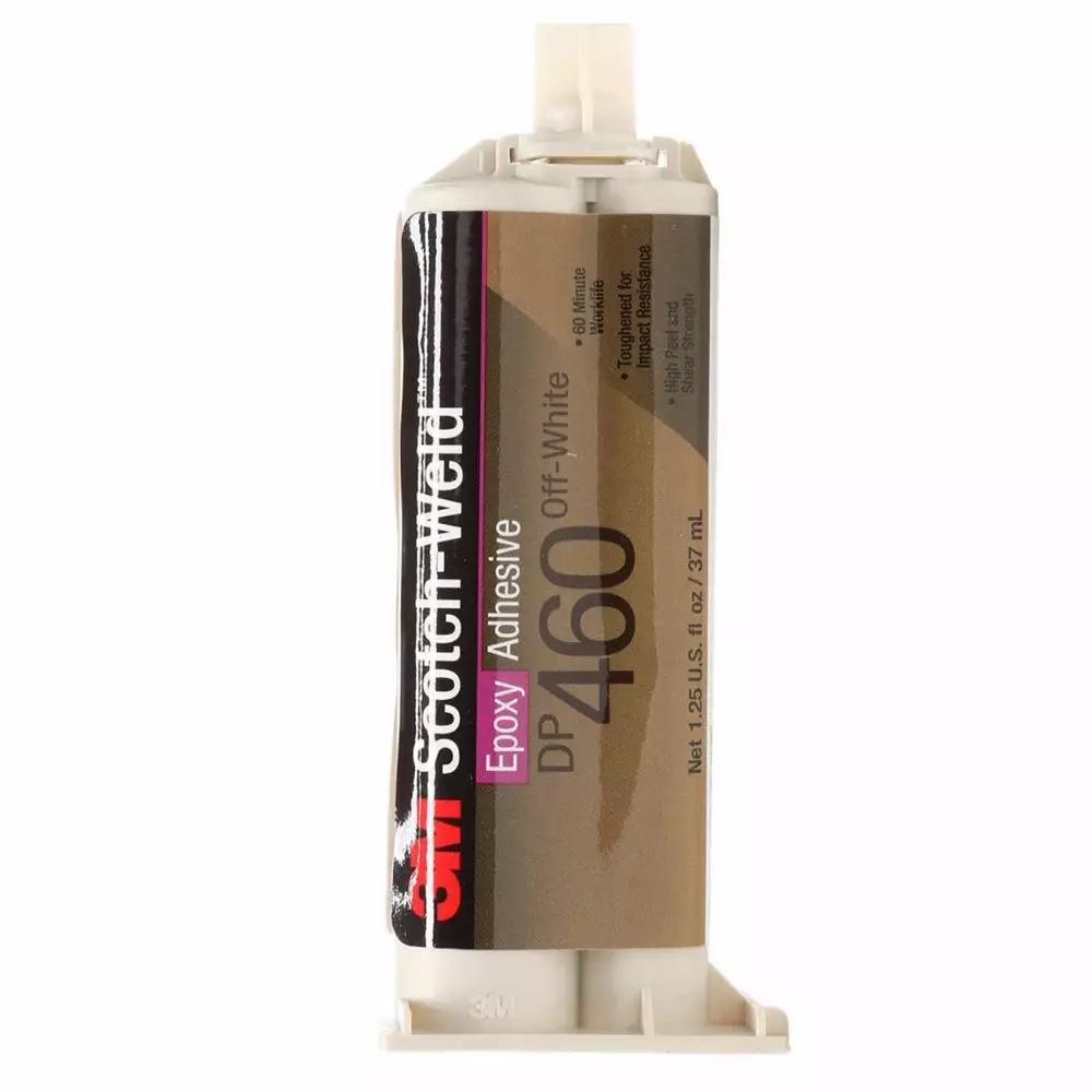 3M DP460 Epoxy Adhesive 50 ml 4500 PSI Shear Strength Off-White, 21200822254