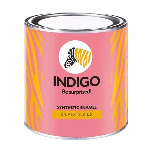 Indigo Silver Series 1 L Synthetic Enamel Paint P O Red, INDIGO00897
