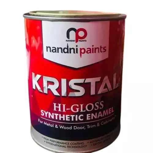Nandini Paints Kristal Premium Golden Brown Synthetic Enamel Paint, GR-3 (Pack of 50 ml)