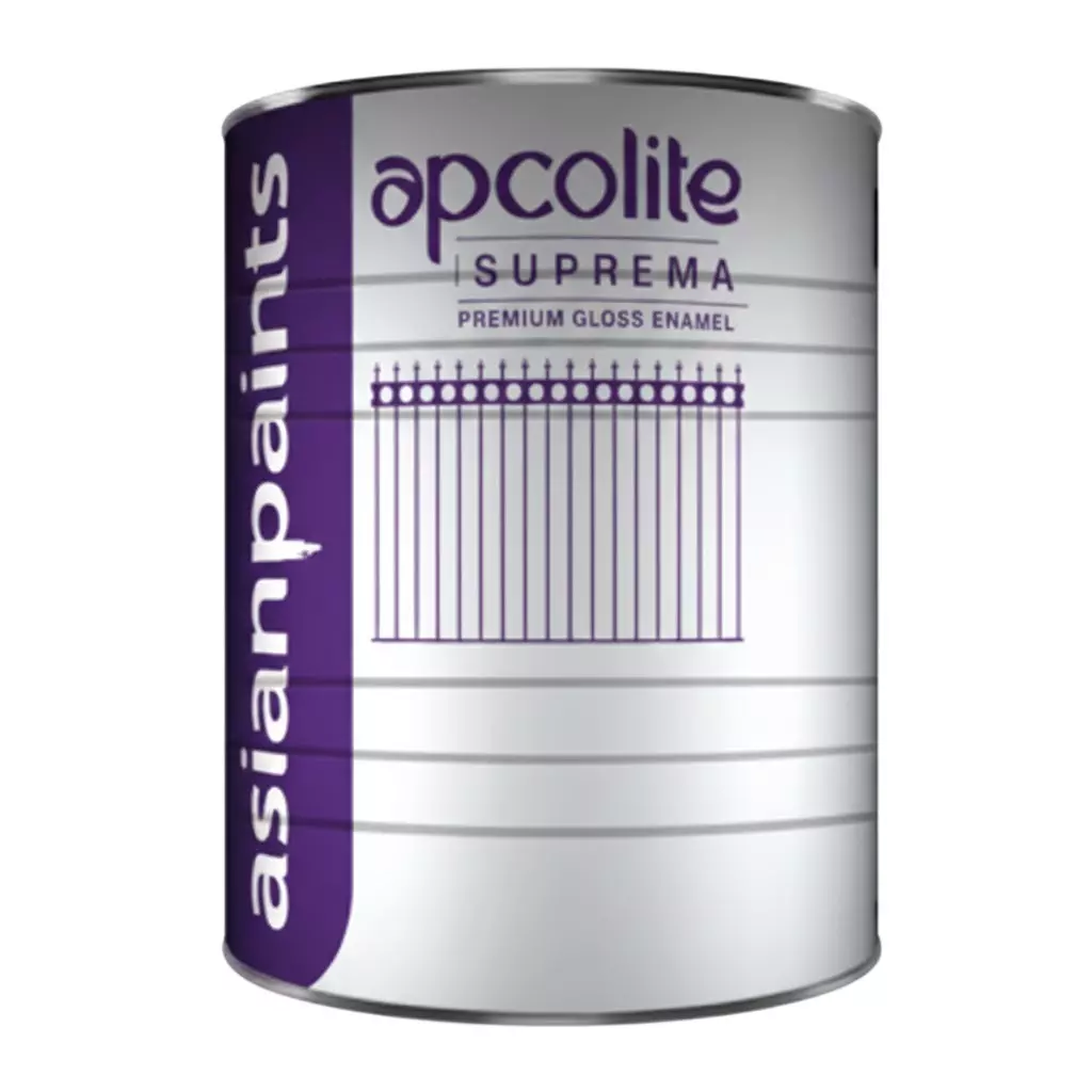 Asian Paints Trucare Apcolite Suprema Enamel Golden Yellow Liquid Form 20 L Capacity Smooth Finish for Interior Walls