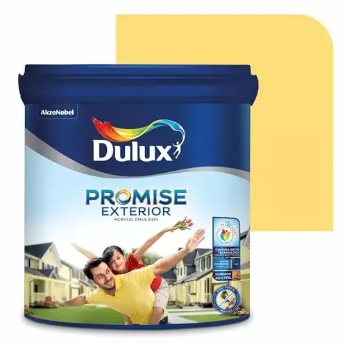 Dulux Promise Exterior Emulsion Paint Buttercup Fool 6 10 L