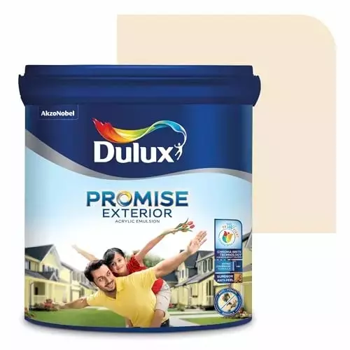 Dulux Promise Exterior Emulsion Paint Nova White 4 L