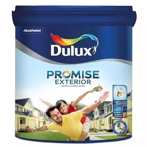 Dulux Promise Exterior Emulsion Paint Snowfield 4 L