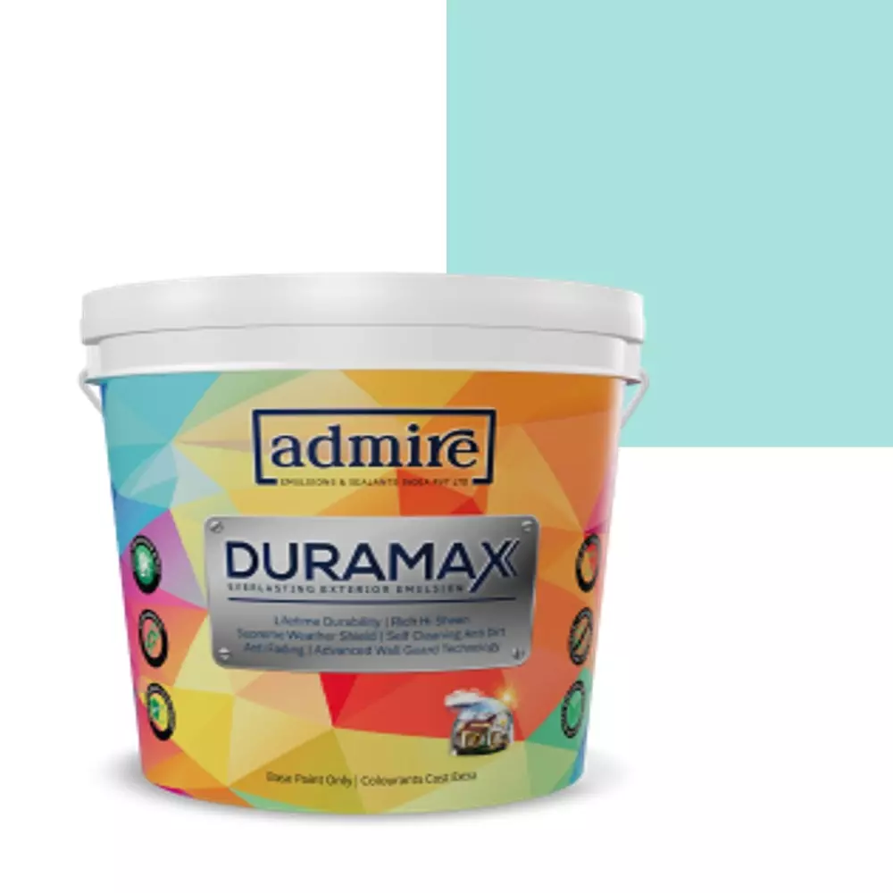 ADMIRE PAINTS DURAMAX Exterior Emulsion Paint 10 L Capacity Aqua Fusion