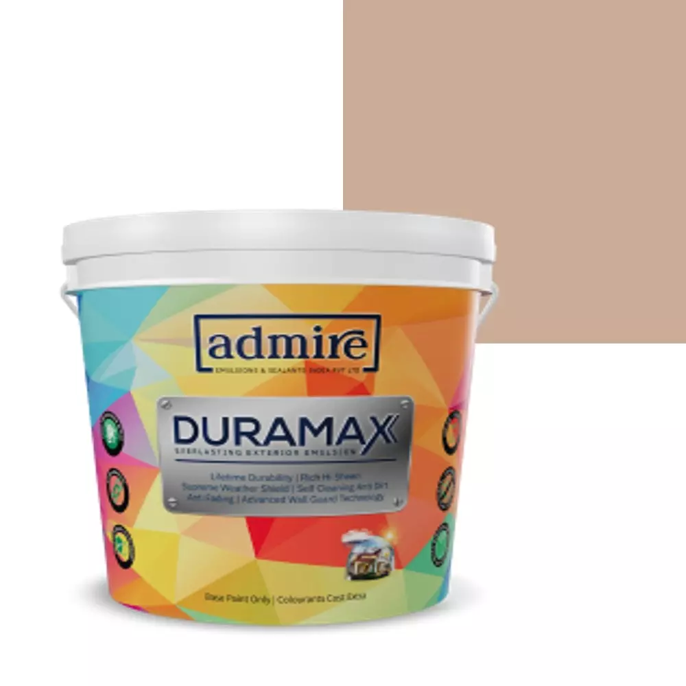 ADMIRE PAINTS DURAMAX Exterior Emulsion Paint 10 L Capacity Brown Paper