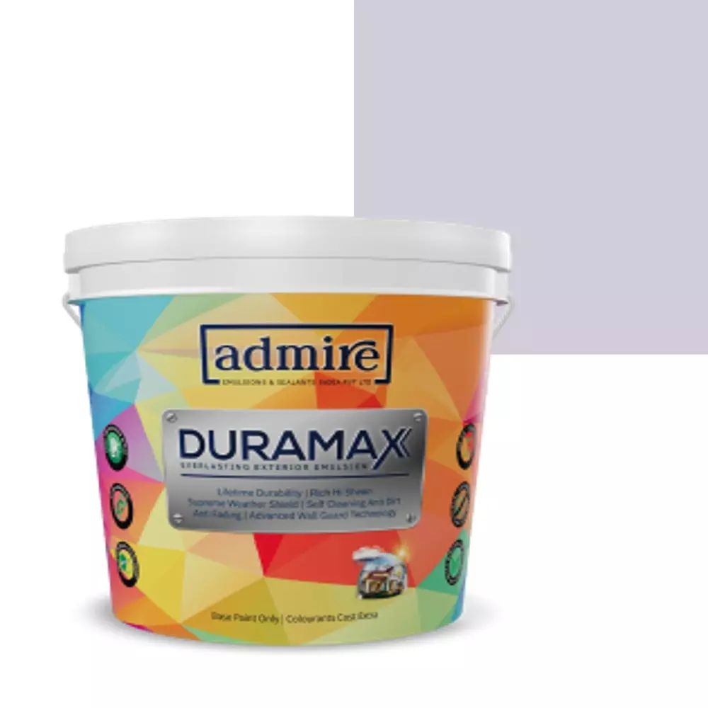 ADMIRE PAINTS DURAMAX Exterior Emulsion Paint 10 L Capacity Cranberry Ice