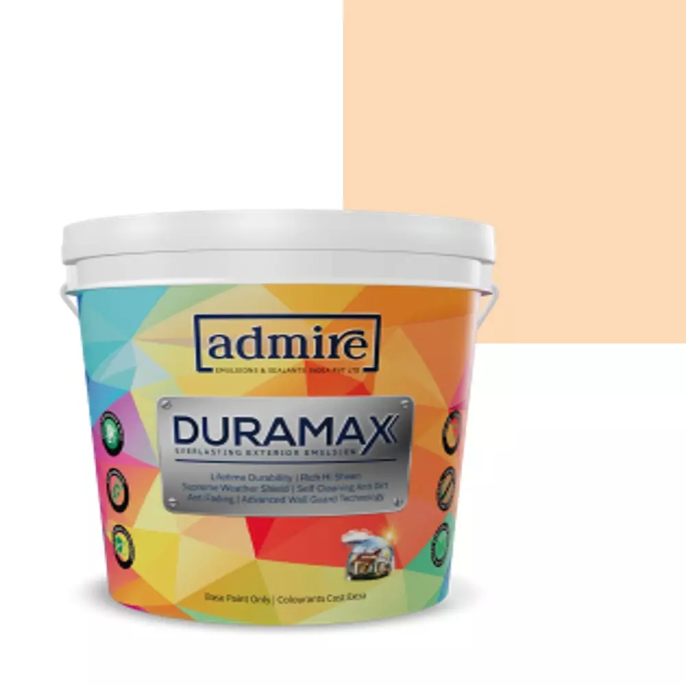 ADMIRE PAINTS DURAMAX Exterior Emulsion Paint 1 L Capacity Marigold