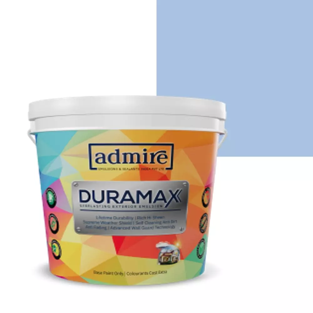 ADMIRE PAINTS DURAMAX Exterior Emulsion Paint 10 L Capacity Morning Sky