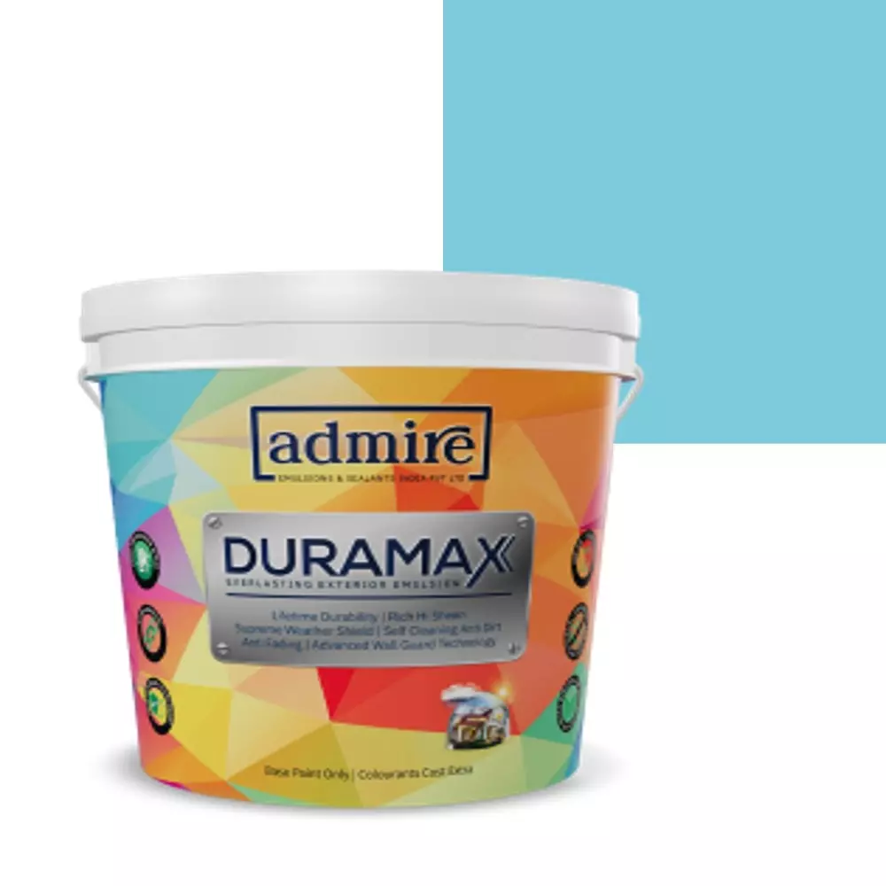 ADMIRE PAINTS DURAMAX Exterior Emulsion Paint 10 L Capacity Paradise Bay