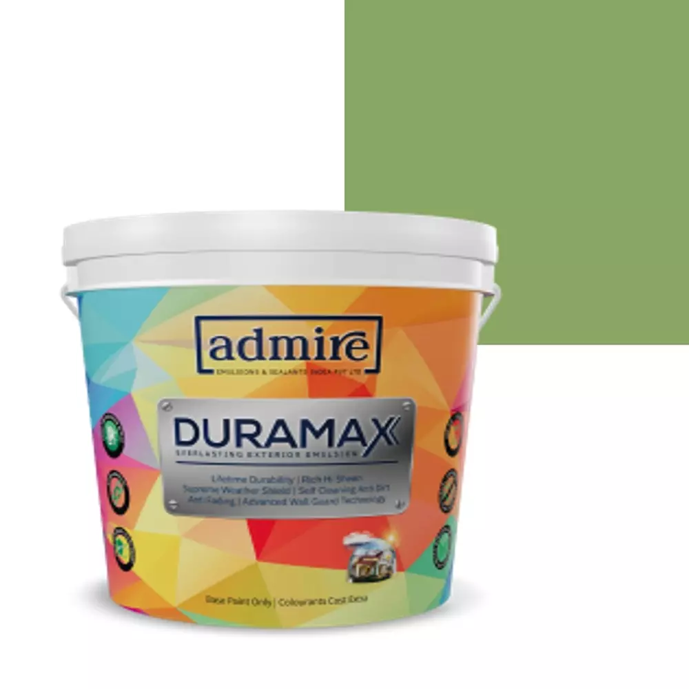 ADMIRE PAINTS DURAMAX Exterior Emulsion Paint 10 L Capacity Garden Cress
