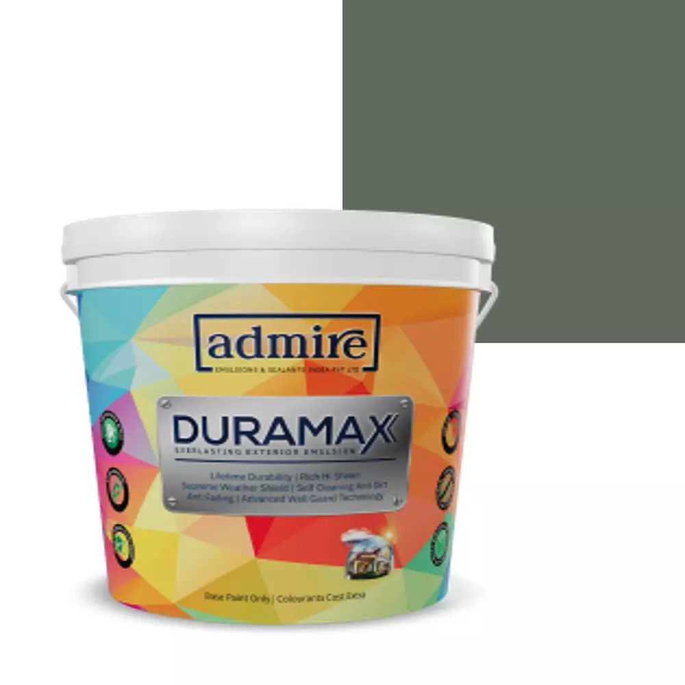 ADMIRE PAINTS DURAMAX Exterior Emulsion Paint 1 L Capacity Sage Grey-N