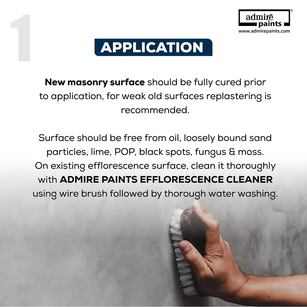 ADMIRE PAINTS STAR PREMIUM Exterior Acrylic Emulsion 4 L Capacity Antique White