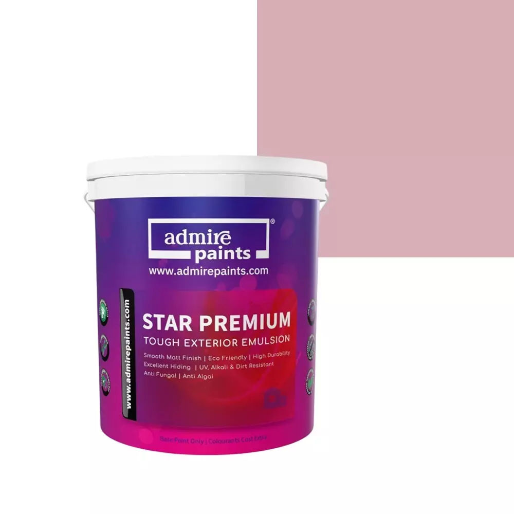 ADMIRE PAINTS STAR PREMIUM Exterior Acrylic Emulsion 20 L Capacity Barbie Pink-N
